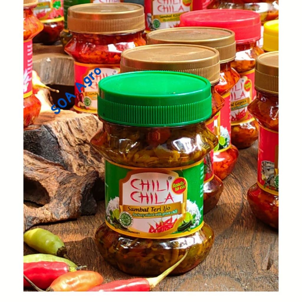 

Sambal Rumahan Chili Chila - Sambal Teri Ijo