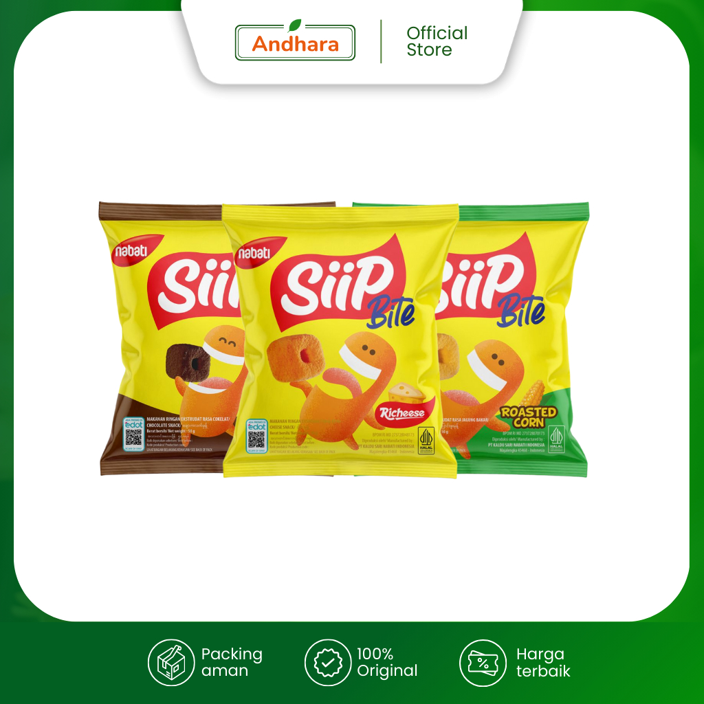 

Nabati SIIP Bites 50gr - Snack Camilan Berbentuk Kubus Aneka Rasa