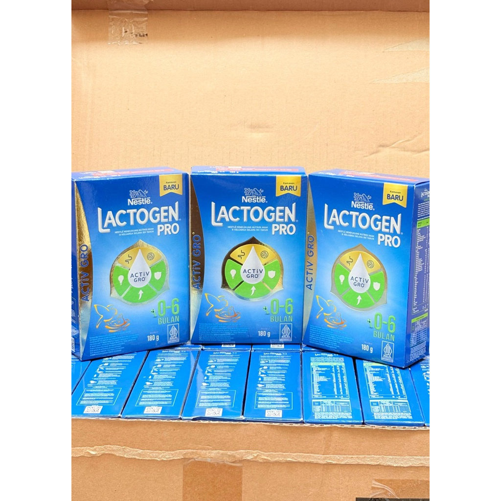 susu bayi LACTOGEN pro activ gro usia 0 - 6 bulan