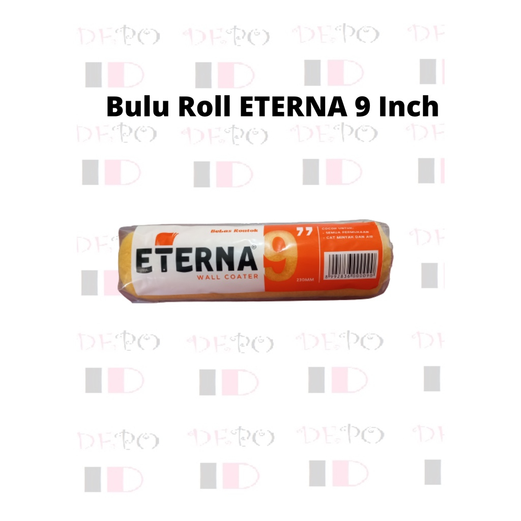 Bulu Kuas Roll ETERNA 9" Refill / Isi Ulang Kuas Roll ETERNA