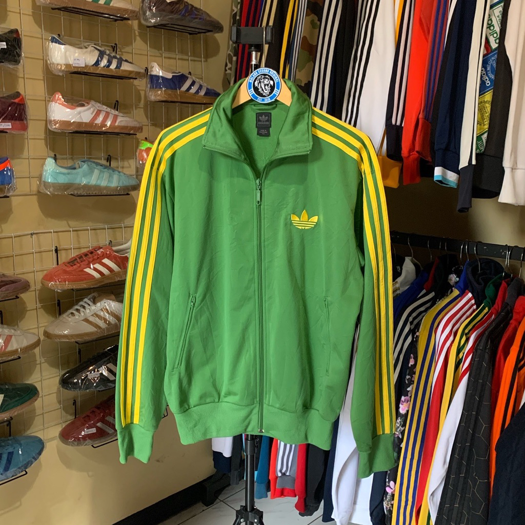 Tracktop Adidas firebird green