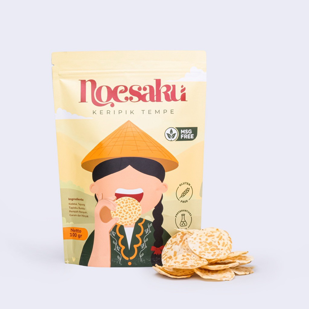 

Noesaku - Keripik Tempe Original 100gram