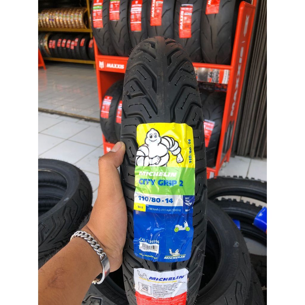 BAN MICHELIN 110/80-14 CITY GRIP 2 / SATUAN Ban Motor ADV 150, AEROX 155, VARIO 150, all series