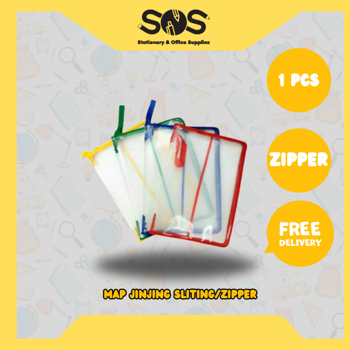 

MAP PLASTIK ZIPPER / MAP PLASTIK RESLITING [ 1 PCS ]