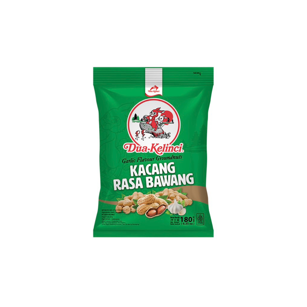 

Kacang Kulit Bawang Dua Kelinci 180 gram ALF