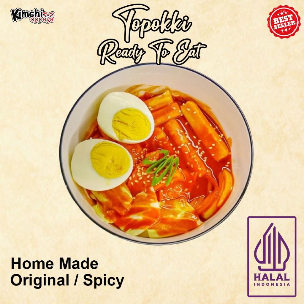 

Topokki Tteok-bokki Siap Makan Sudah Masak Instant Delivery