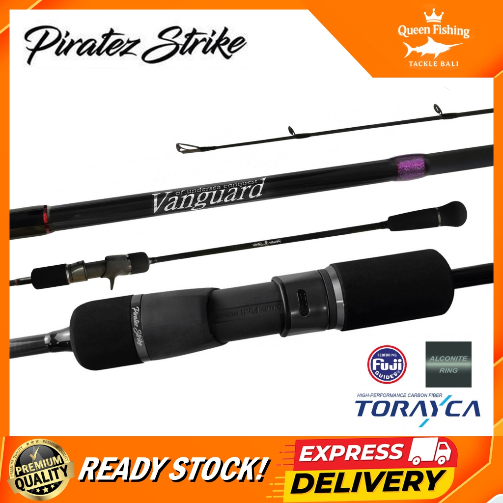 Piratez Strike Vanguard Overhead Slow Jigging Rod