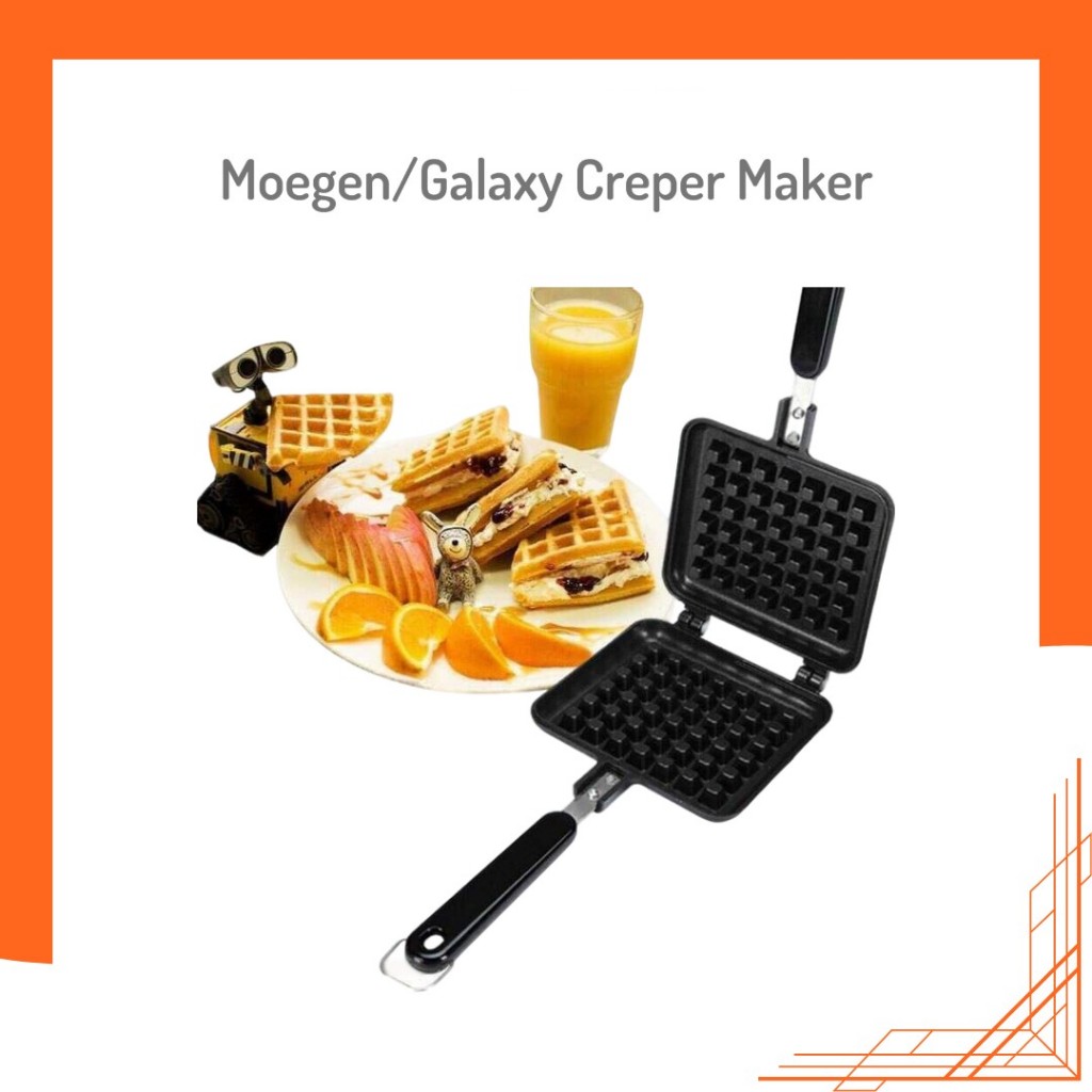 Moegen/Galaxy Creper Maker Teflon Marble Wajan Kwalik