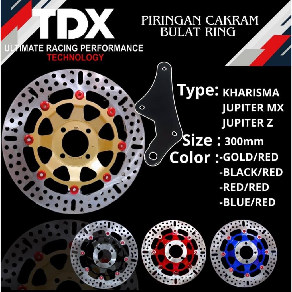 Piringan Cakram Jupiter MX Jupiter Z Kharisma Ukuran 300MM Piringan Cakram Depan Lebar 300 mm Disc C