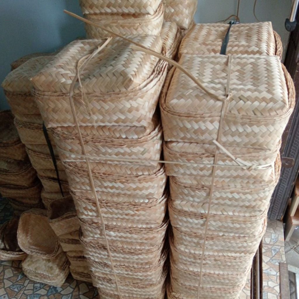 Besek 25 X 25 Besek Hampers Souvernir Besek Genduri Besek Walet