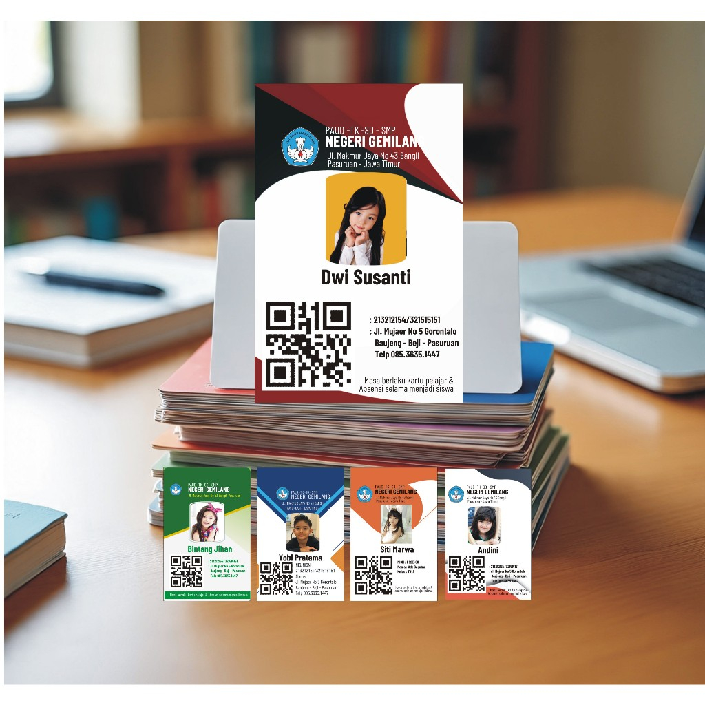 

Kartu absensi digital kartu absensi barcode
