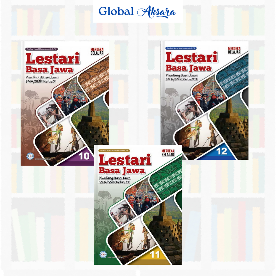 [ORIGINAL] Buku Siswa Bahasa Jawa Lestari Basa Jawa untuk SMA/MA/SMK Kelas 10 11 12 Kurikulum Merdek