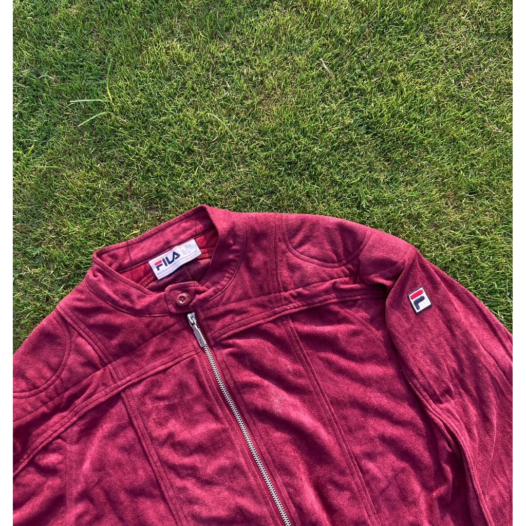 Tracktop Fila Terrinda Vtg Mk3 Deep Burgundy