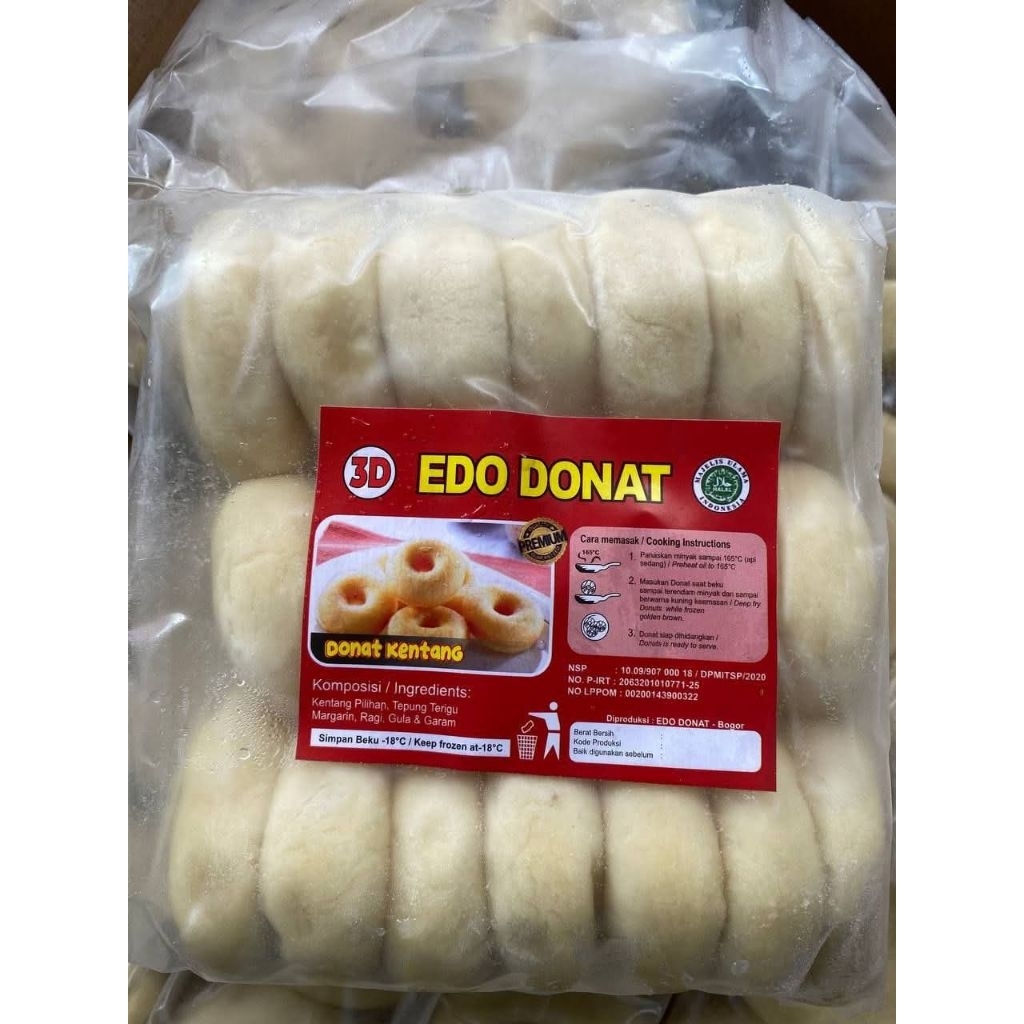 

Donat kentang edo / donat edo donat frozen siap goreng
