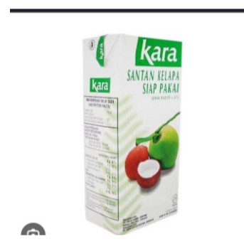 

Kara 1 liter santan cair