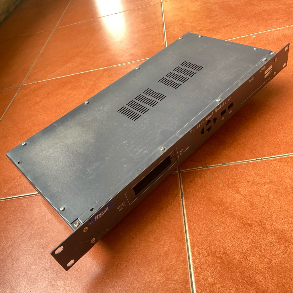 Box 1U Bekas Modulator Bisa Untuk Power Amplifier Audio Booster Pemancar Psu