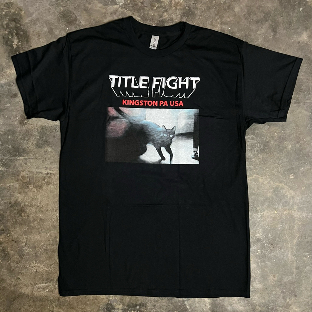 Title Fight “Kingston Cat” T-Shirt Black - Original 100%