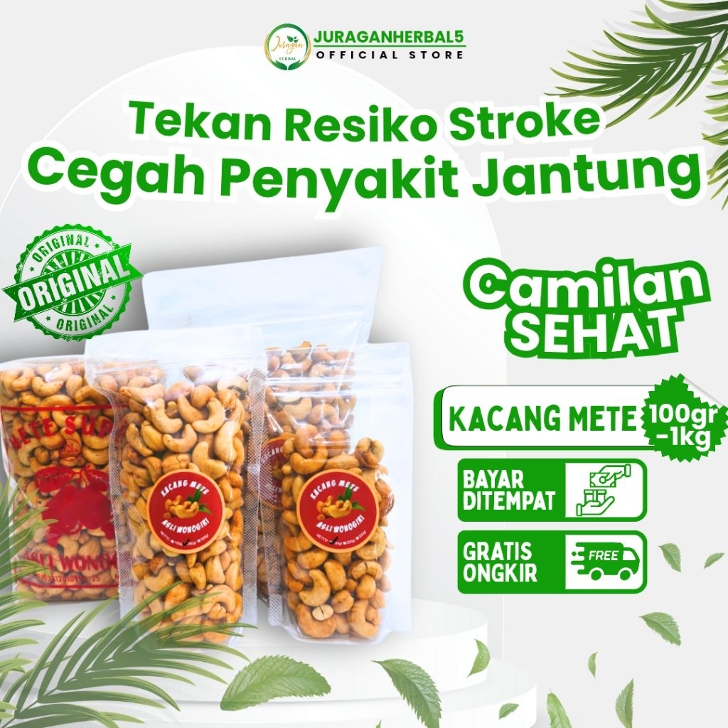

KACANG METE ASLI WONIGIRI 250gr, 500gr, 1kg | KACANG MENTE ORI REPACK | Hanisah Store