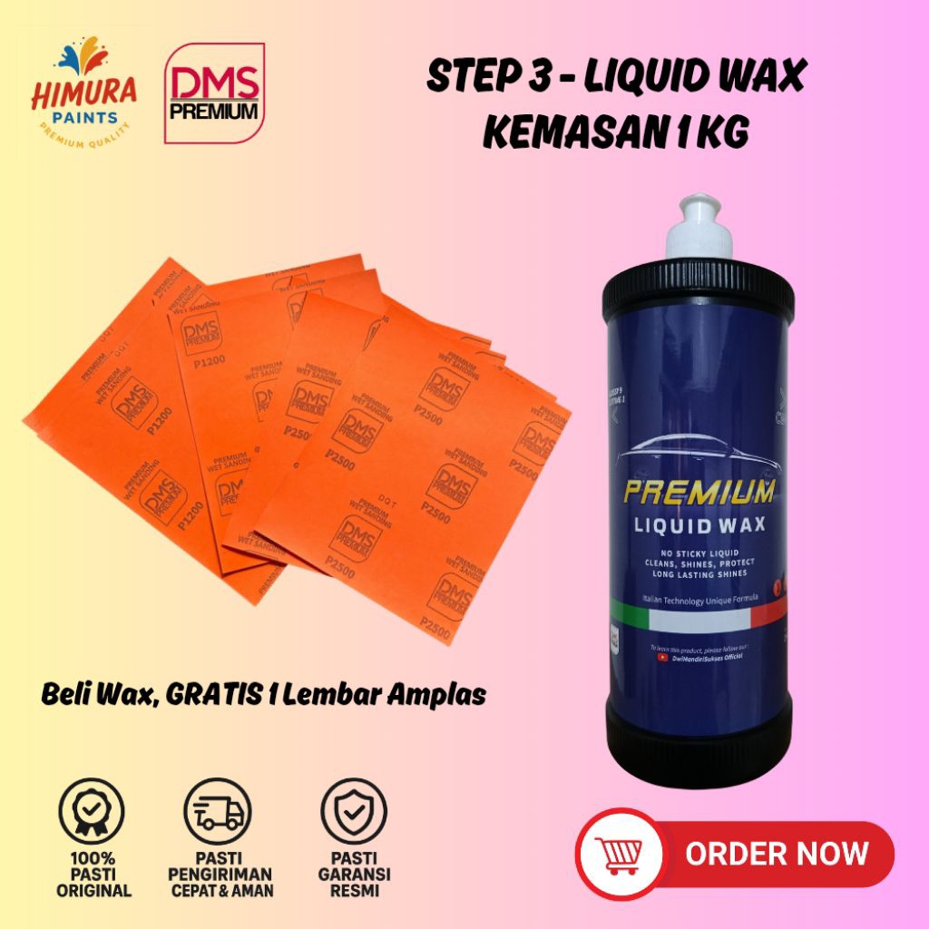 PREMIUM LIQUID WAX / WAX DMS PREMIUM STEP 3