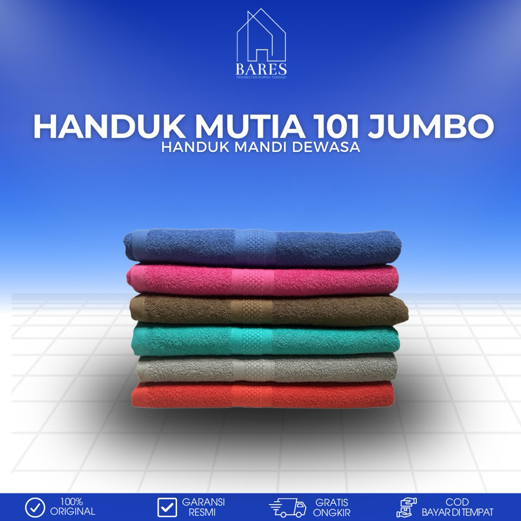 Handuk Mutia 101 Jumbo Handuk Mandi Dewasa
