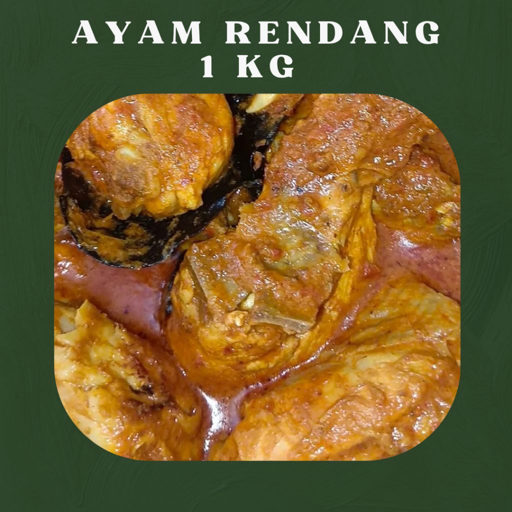 

Ayam Rendang Vacuum / Frozen / Siap Saji 1kg