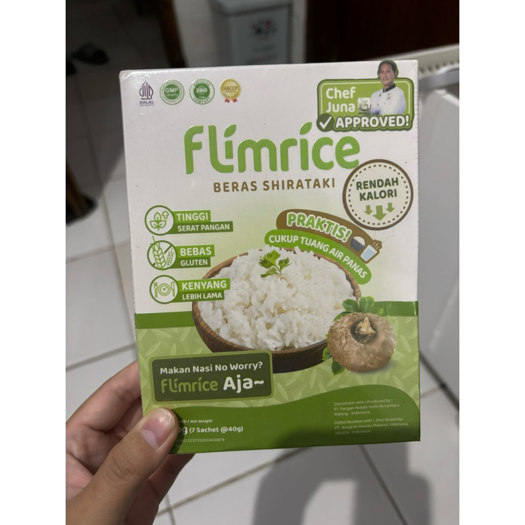 

Flimrice nasi shirataki