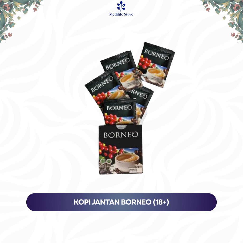 

KOPI BORNEO PERSACHET |KOPI STAMINA 100% original