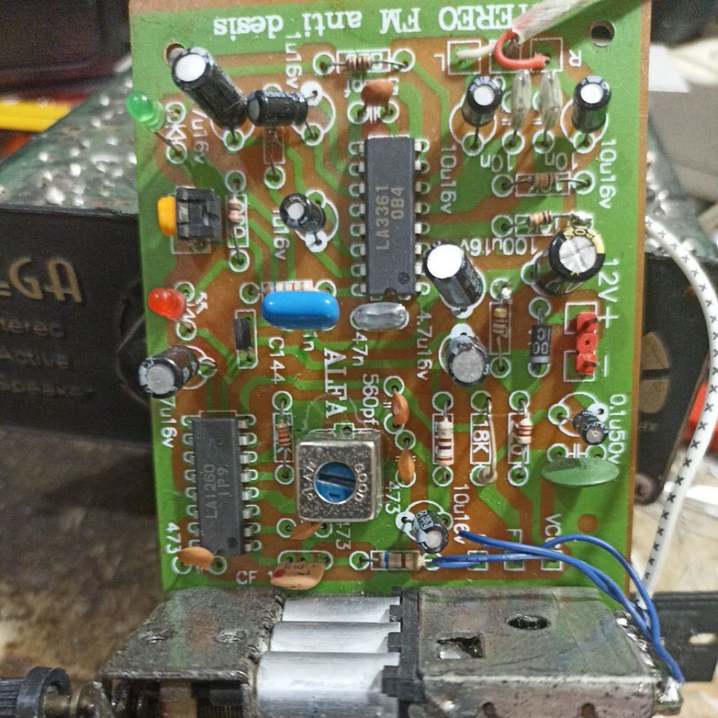 KIT RADIO TUNER FM ALFA STEREO ANTI DESIS