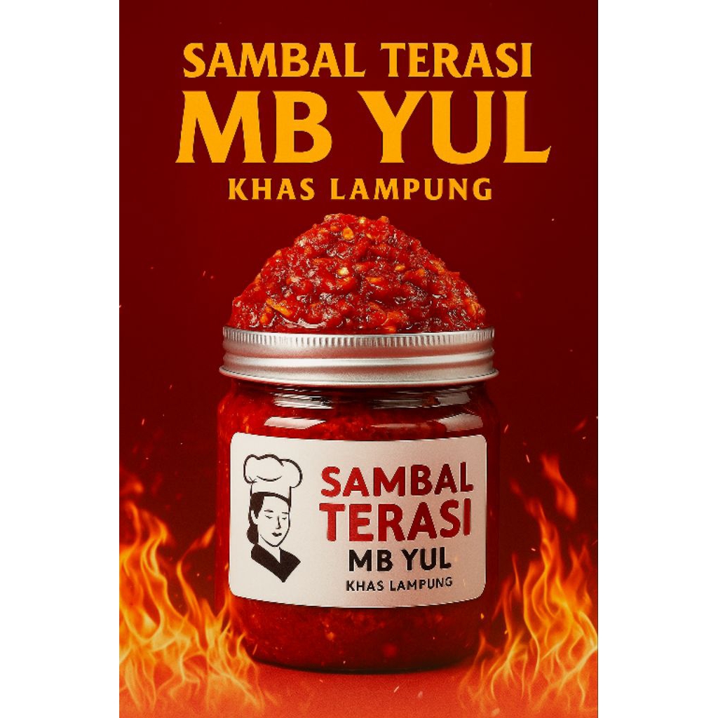 

Sambal Terasi Mb Yul Khas Lampung –Pedas Mantap Asli Resep Rumahan berat 250g