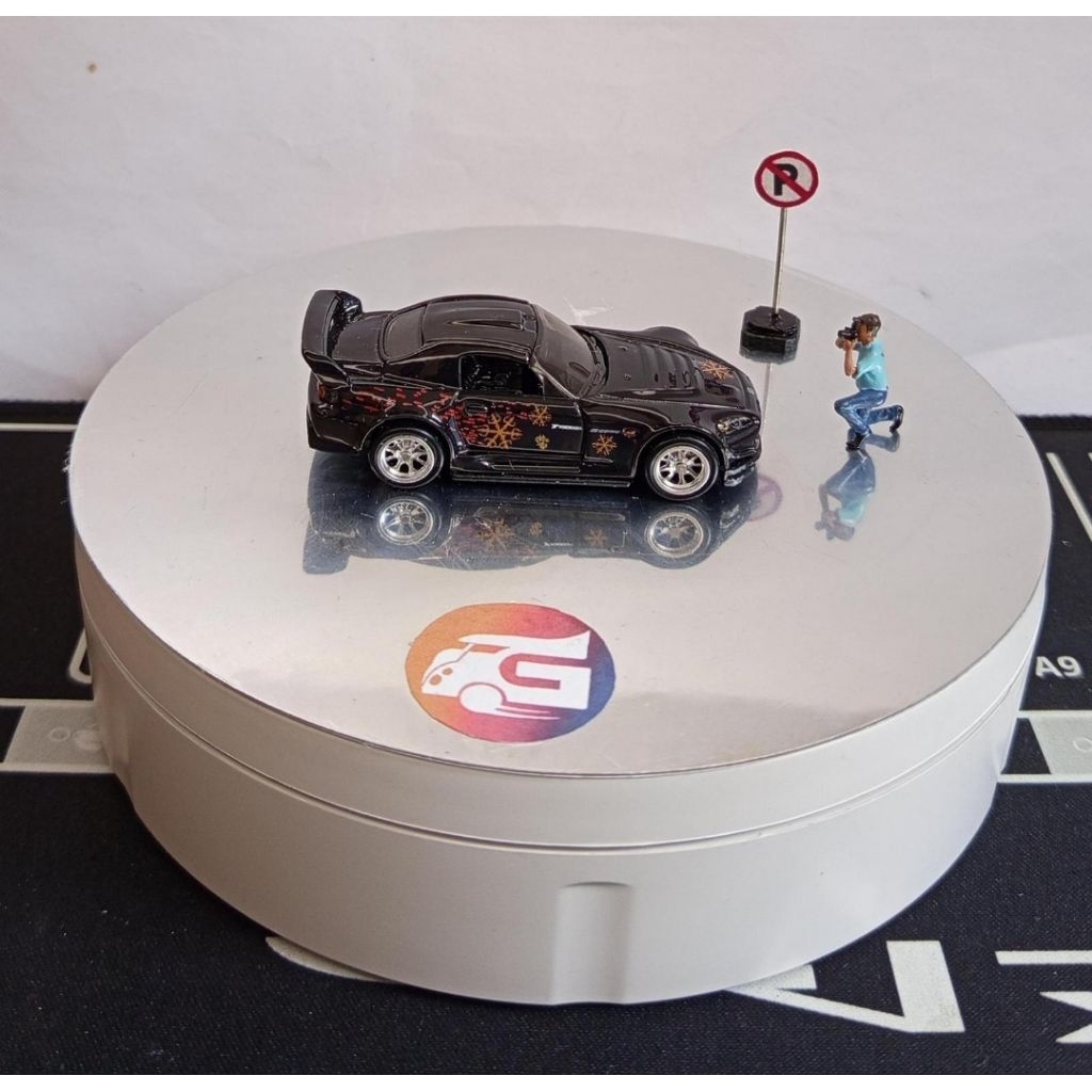 Hot wheels premium s2000 hitam loose