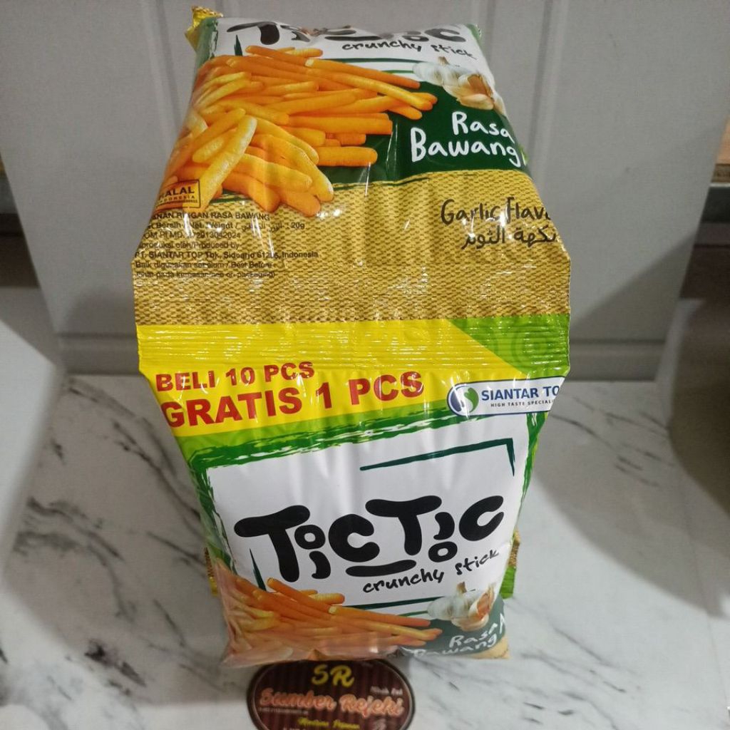 TICTIC RASA BAWANG ISI 10 PCS