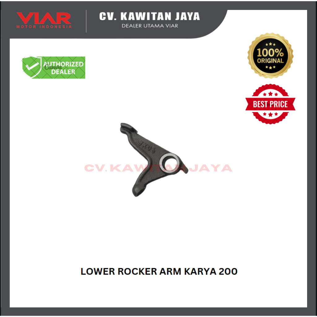 LOWER ROCKER ARM VIAR KARYA 200 | PELATUKAN VIAR KARYA 200