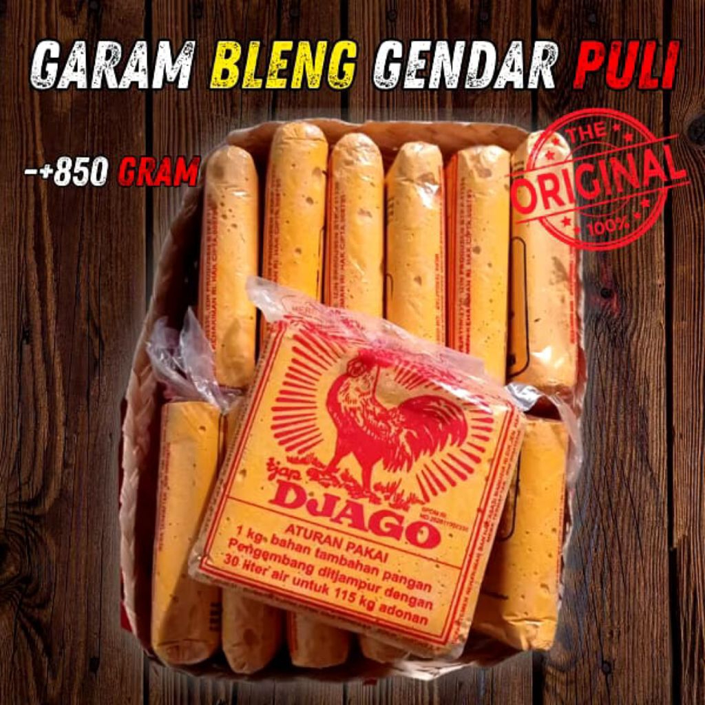 

Bleng/Garam bleng gendar puli, garam bleng Djago