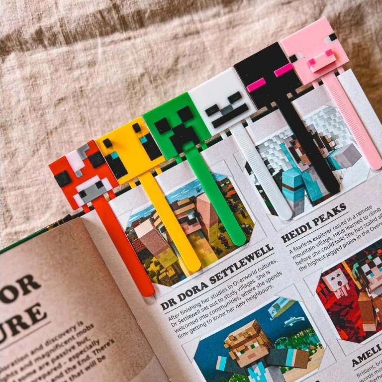 

Bookmark Koleksi Minecraft | Pembatas Buku Koleksi Minecraft Lucu Dan Imut #RO#6#A2