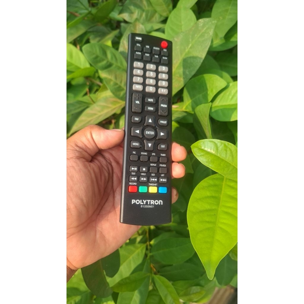 REMOTE LED TV POLYTRON SERI 81i355 81i355M01 ORIGINAL