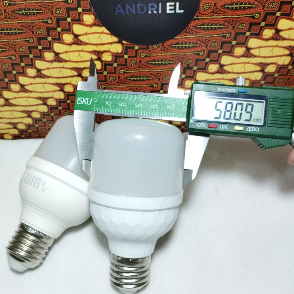 Lampu LED Bohlam 10watt Putih Termurah Shopee