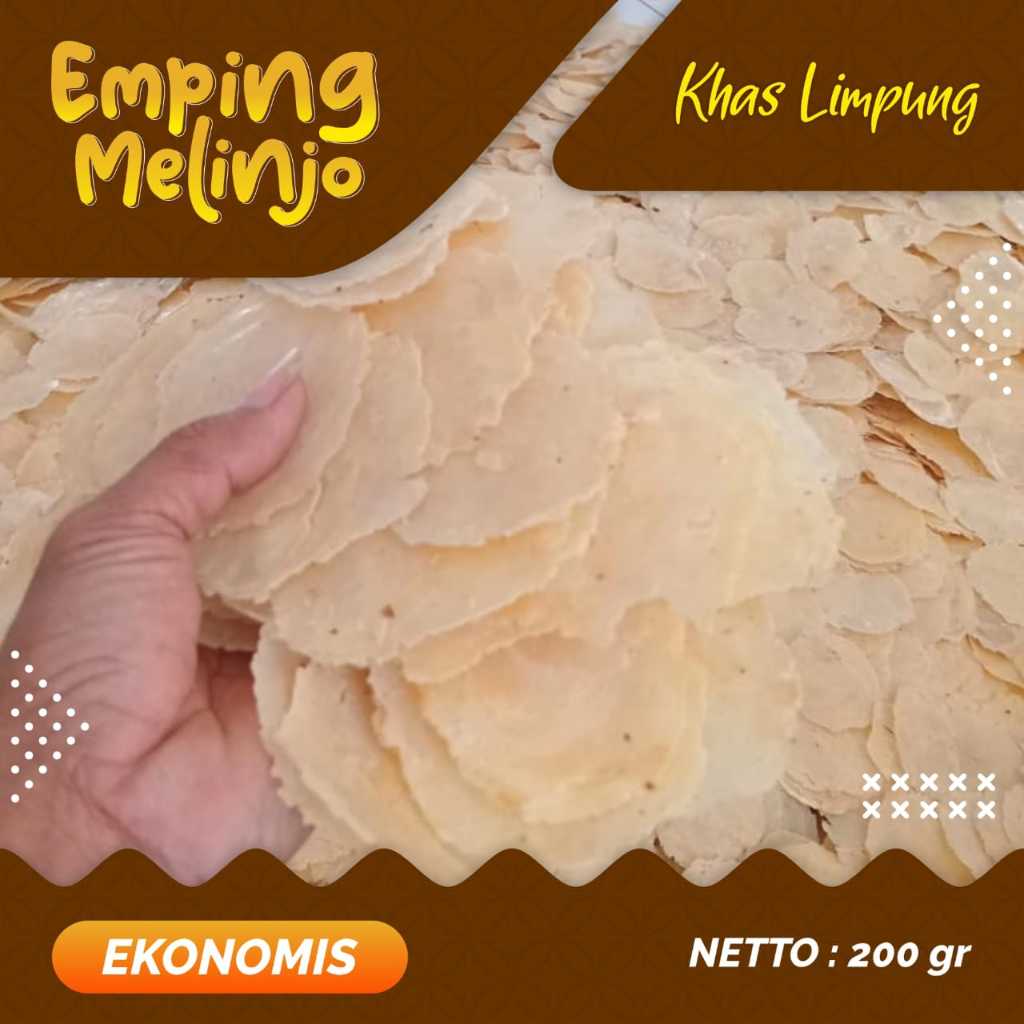 

Emping Melinjo Khas Limpung 200 gr