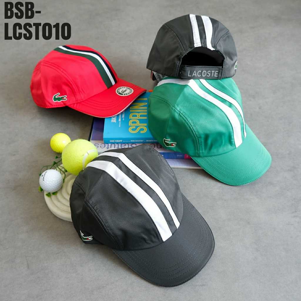 Topi Baseball Lacoste 010 Premium GO Import - Topi Golf - Topi Tennis - Topi Sport - Baseball Cap - 