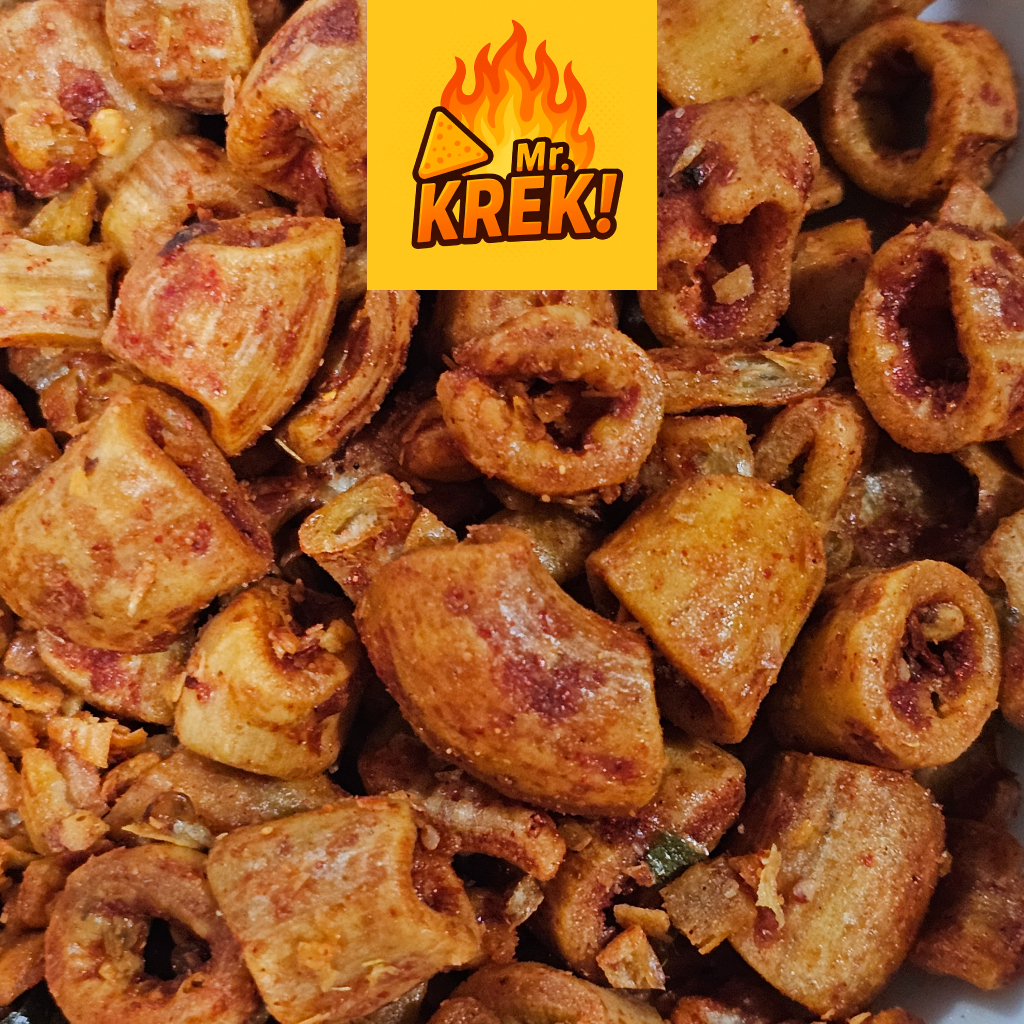 

Mr Krek | Sotong Goreng Pedas 200gram - Cemilan Pedas Sotong - Sotong Krispi Pedas - Sotong Pedas - Snack Murah