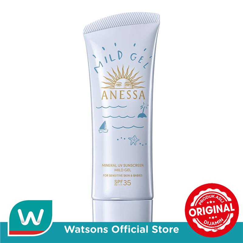 Anessa Mineral UV Sunscreen Mild Gel SPF 35 PA+++ 90g
