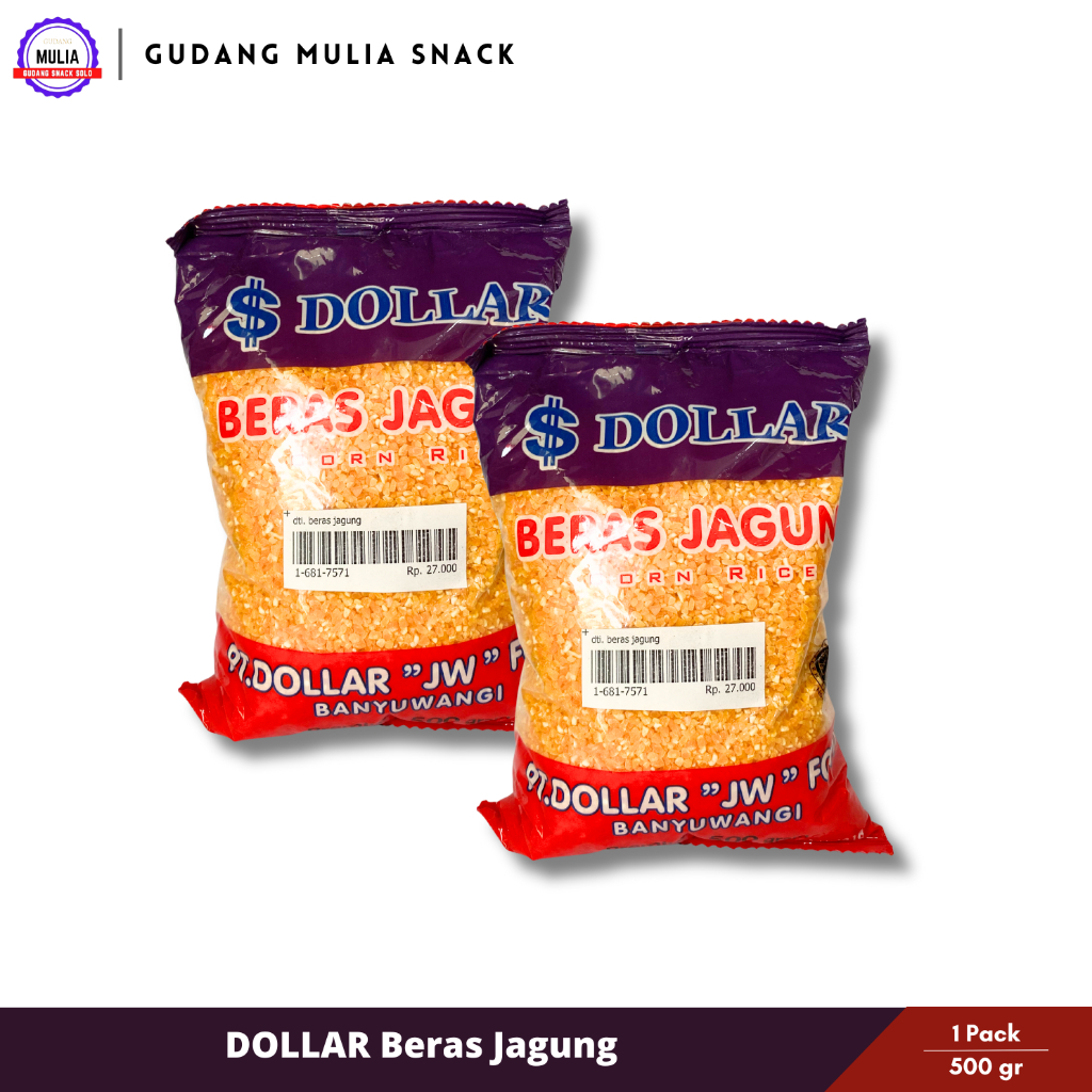 

DOLLAR Beras Jagung | Sego Jagung 500 Gram