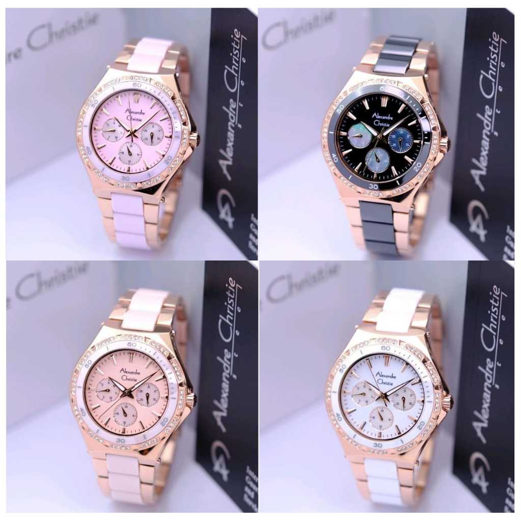 Jam Tangan Wanita Analog Alexandre Christie 2294BF AC2294 AC 2294 BF Original Garansi Resmi