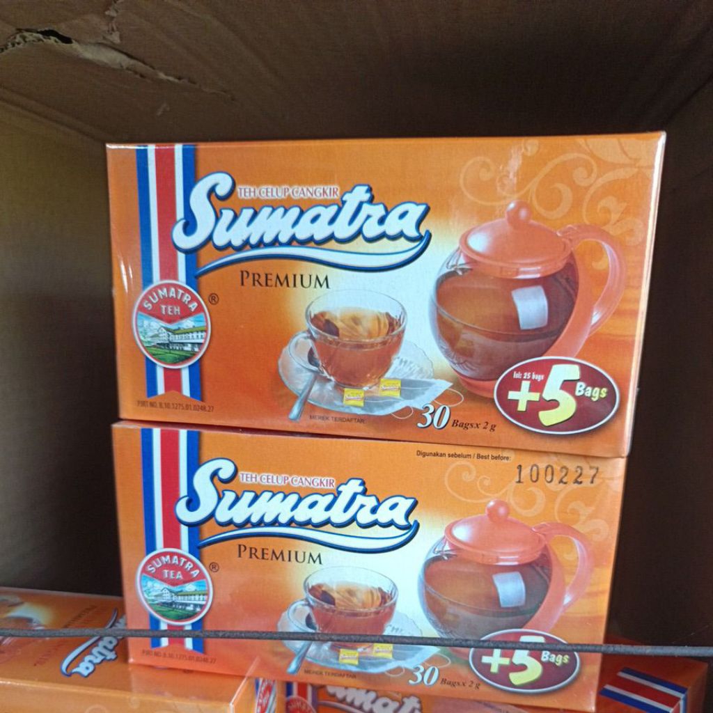 

teh sumatra celup isi 30 bags