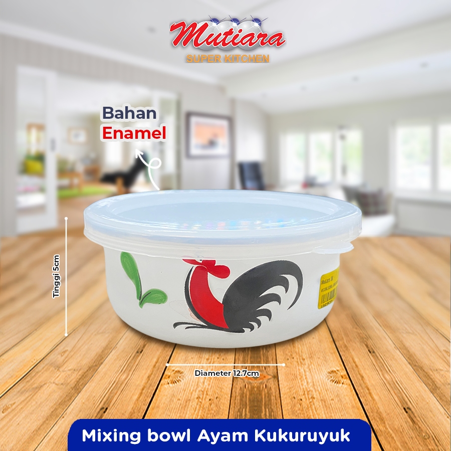 Kedaung Set Mixing Bowl Kukuruyuk + Tutup