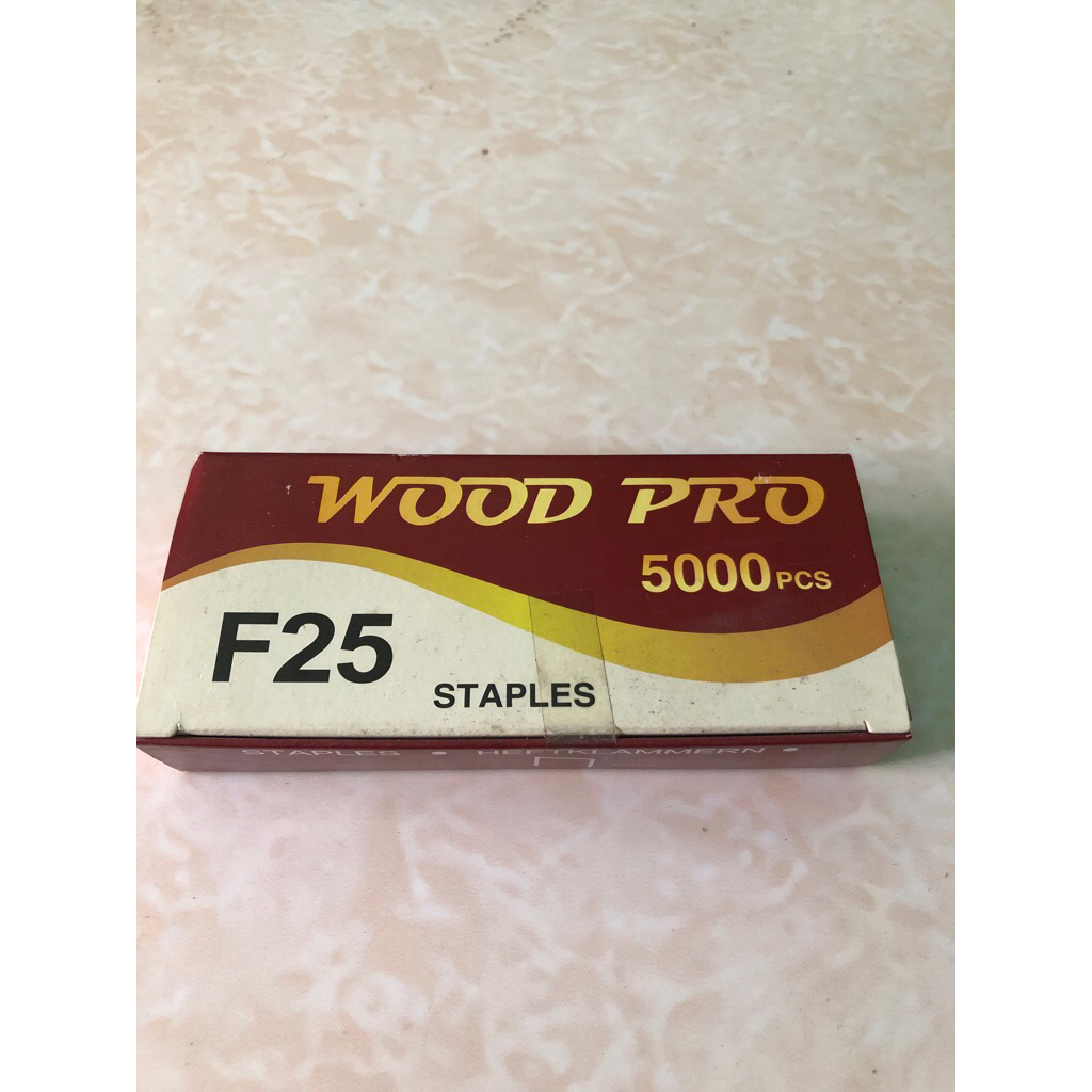 

Staples f25 woodpro red / airnails F25 wood pro red / paku tembak angin f25 woodpro red