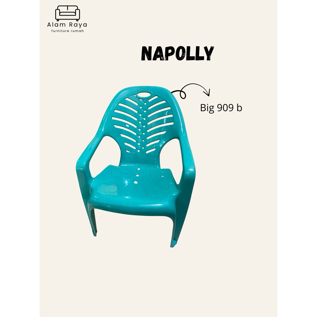 kursi santai plastik NAPOLLY