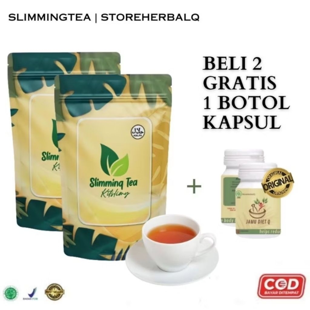 

SLIMMINGTEA | TEH PELANGSING | TEH DIET DAN DETOKS ALAMI