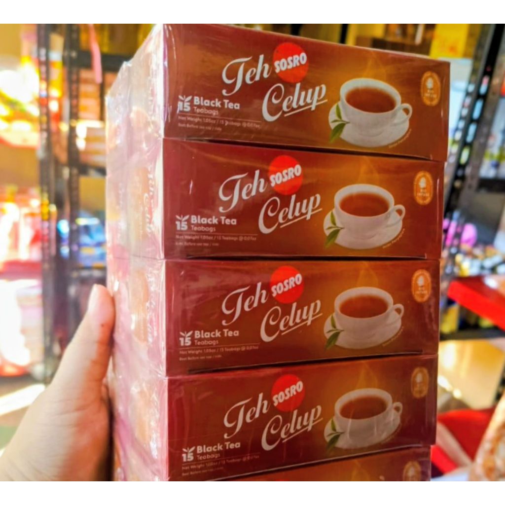 

Teh celup sosro perpack isi 10 box