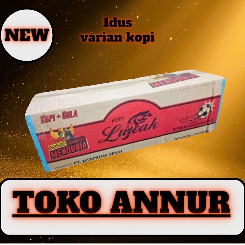 

1dus kopi luwak hitam kemasan rtg kopi+gula, varian kopi rtg