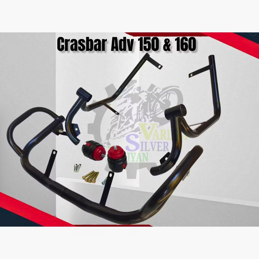Crashbar Tubular Adv 150 Adv 160 Fullset Body Samping dan Depan